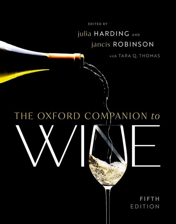 Book Cover: The Oxford Companion to Wine, fifth edition