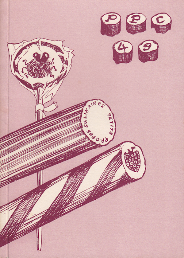 Cover image petites propos culinaires issue 49
