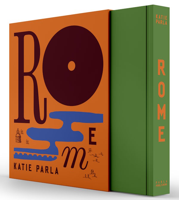 Book slipcase and cover: Rome by Katie Parla