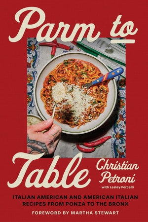Book cover; Parm to Table