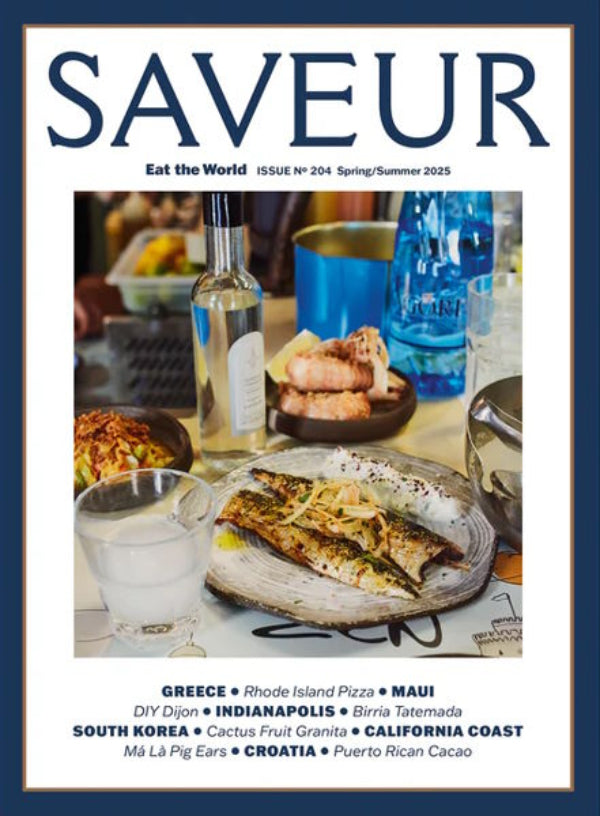 magazine cover: Saveur Spring/Summer 2025