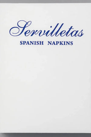 Book cover: Servilletas, Spanish Napkins