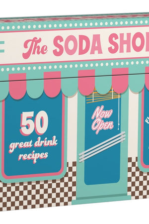 Recipe card box: the Soda Shoppe