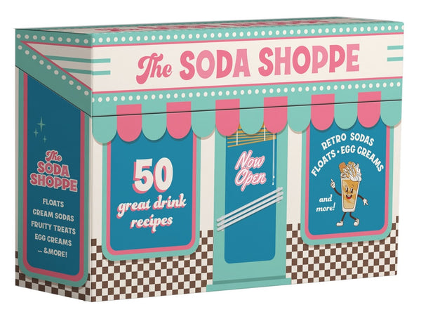 Recipe card box: the Soda Shoppe