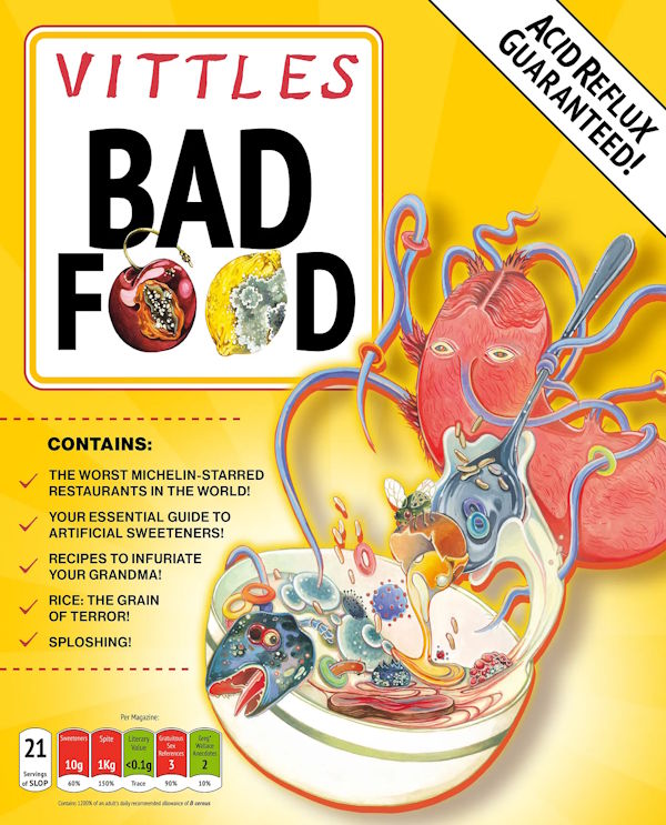 Magazine cover: Vittles Issue 2