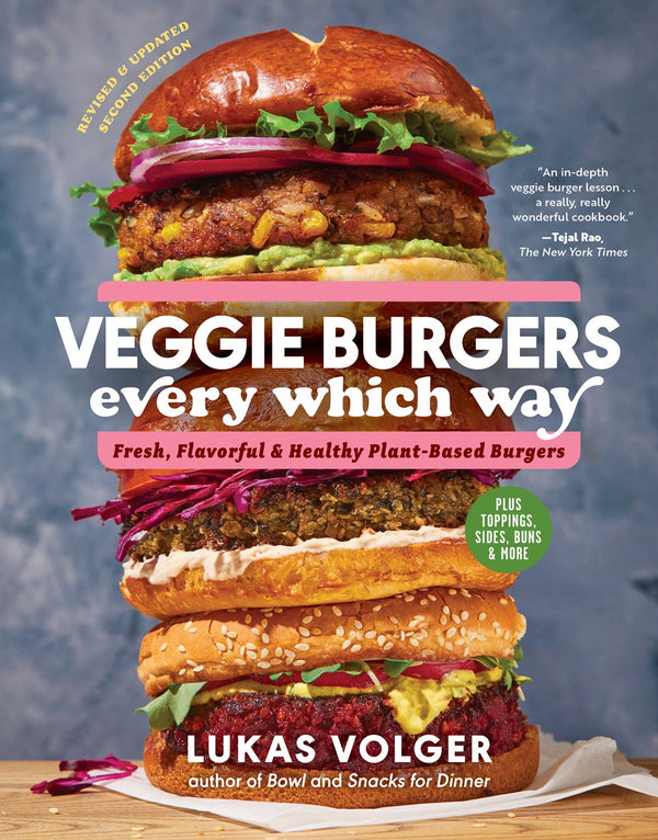 Book cover Veggie Burgers Every Which Way