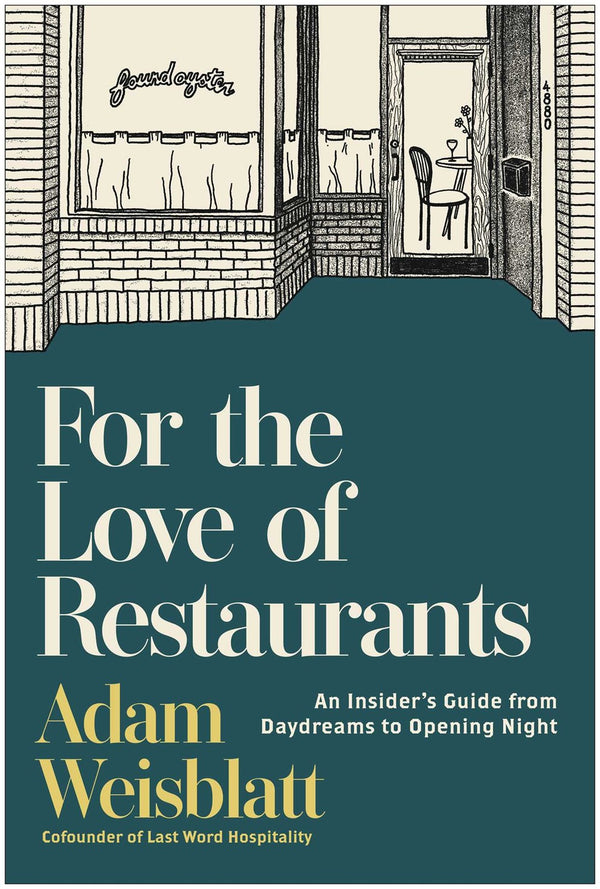Book cover: For the Love of Restaurants