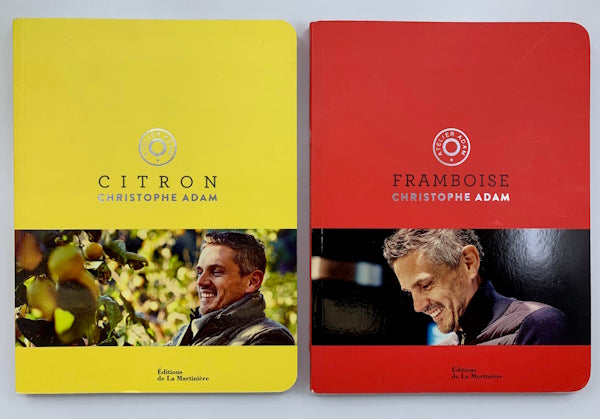 Book covers: Citron and Framboise