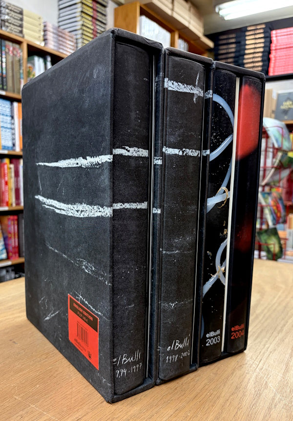 Books: elBulli General Catalog 3 volumes