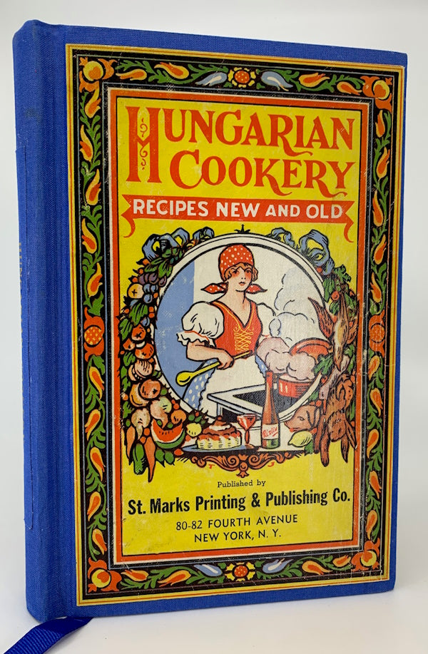 Book cover: Hungarian Cookery