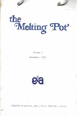 Book cover: The Melting Pot