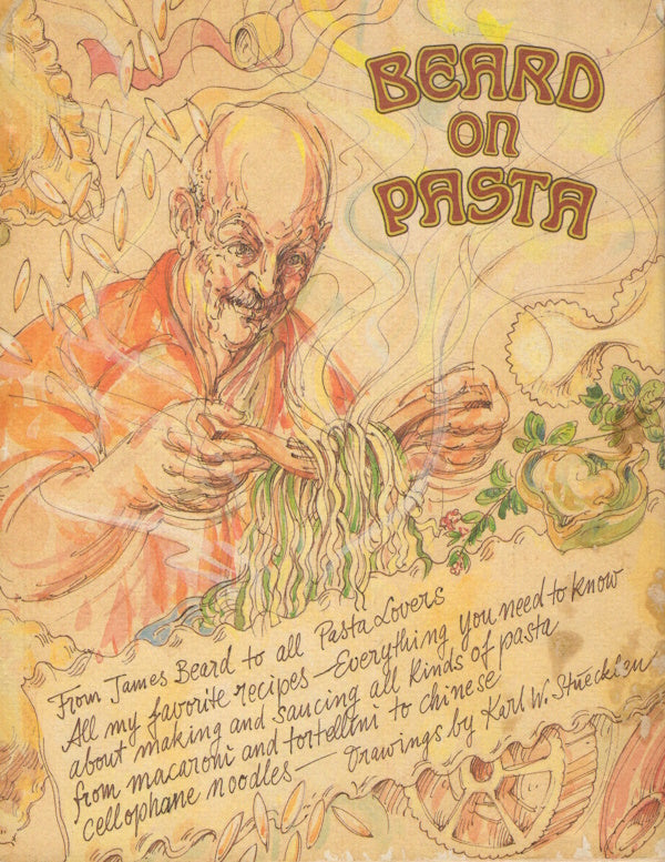 Book cover: Beard on Pasta