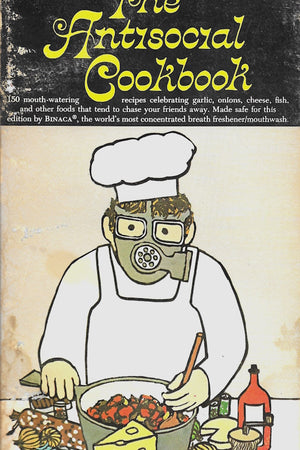 Book cover: The Antisocial Cookbook