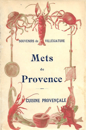 Book cover: Mets de Provence
