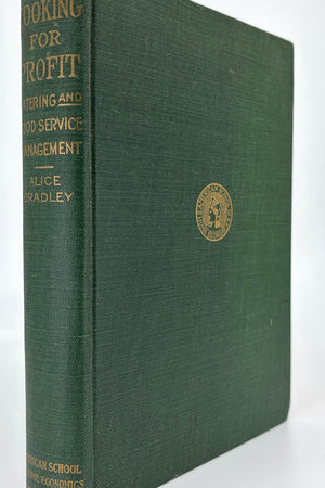 Book cover: Cooking for Profit
