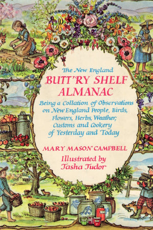 Book cover: The New England Butt’ry Shelf Almanac