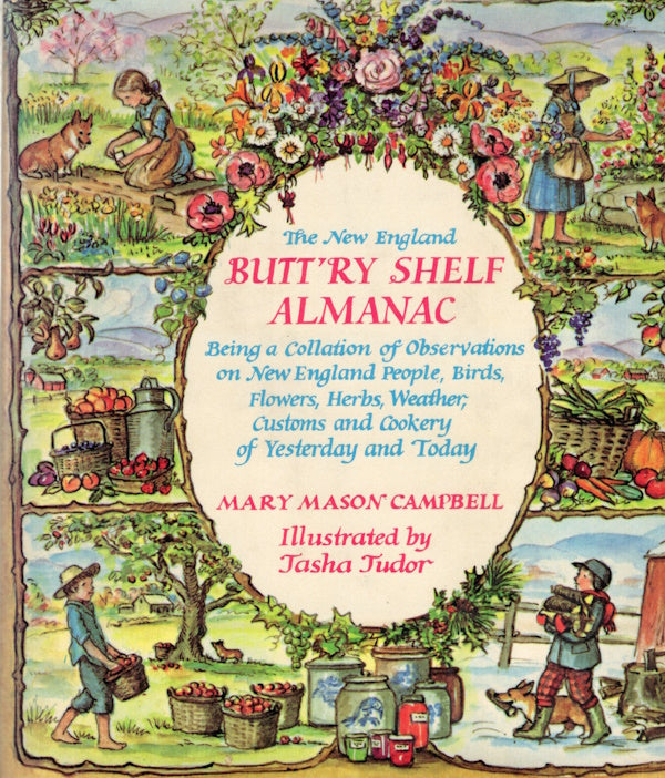 Book cover: The New England Butt’ry Shelf Almanac