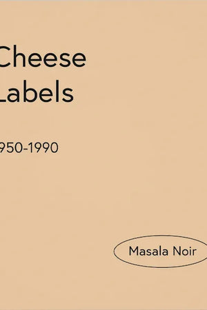 Book cover: Cheese Labels 1950-1990