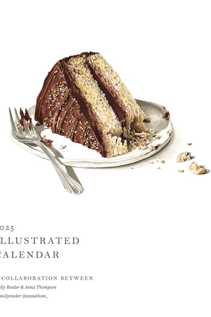 Calendar Cover: 2025 Molly Reeder artwork