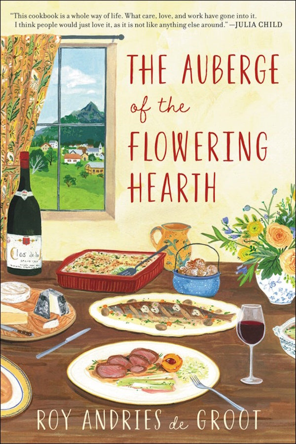 Book cover: The Auberge of the Flowering Hearth