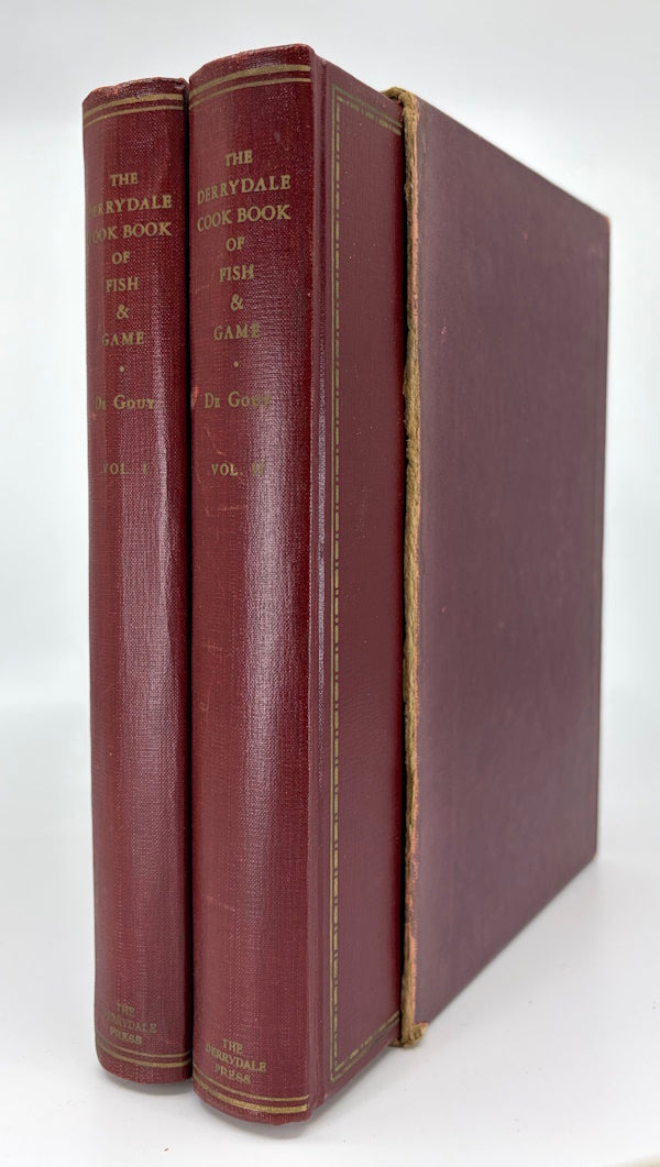 Book cover: The Derrydale Cook Book of Fish and Game
