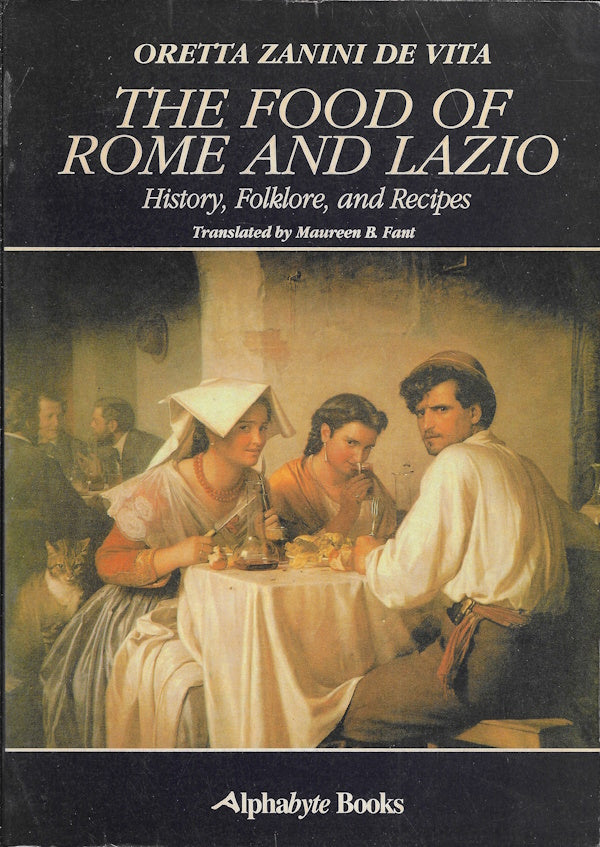 Book cover: The Food of Rome and Lazio