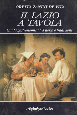 Book cover: Il Lazio a Tavola