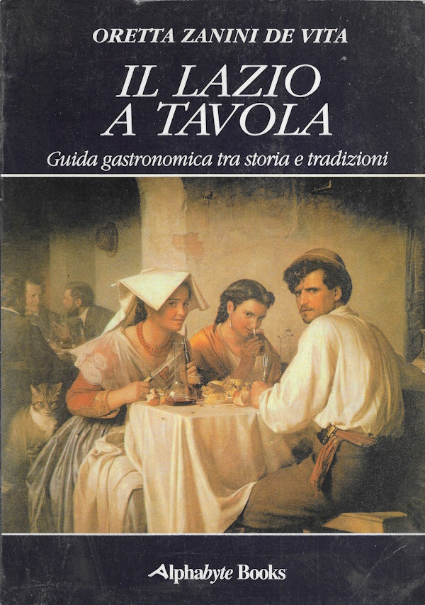 Book cover: Il Lazio a Tavola
