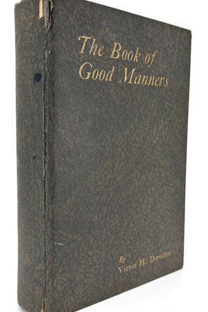 Book cover: The Book of Good Manners
