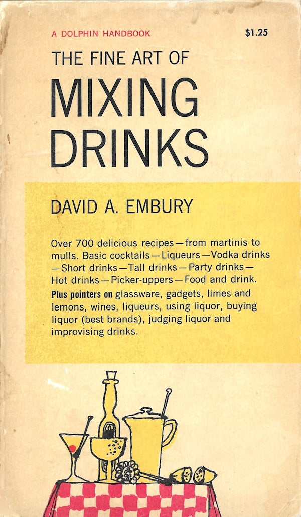 Book cover: The Fine Art of Mixing Drinks