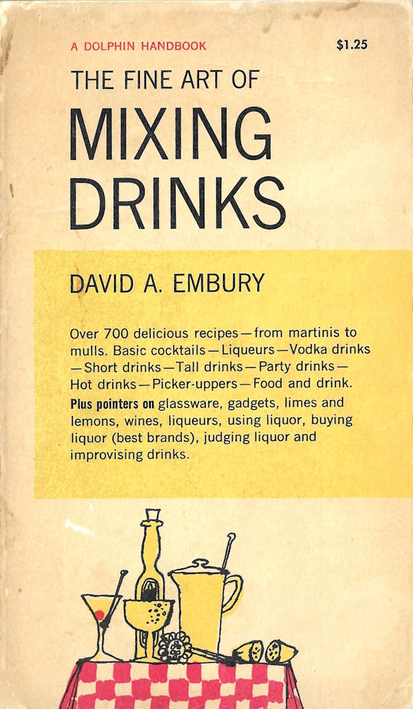 Book cover: The Fine Art of Mixing Drinks