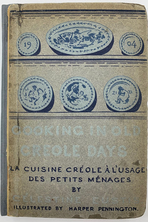 Book cover: Cooking in Old Creole Days
