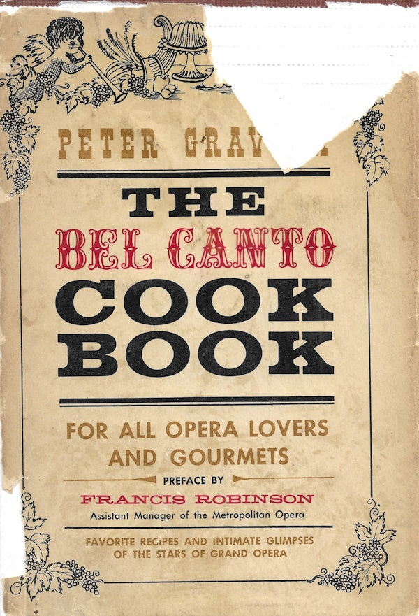 Book cover: The Bel Canto Cookbook