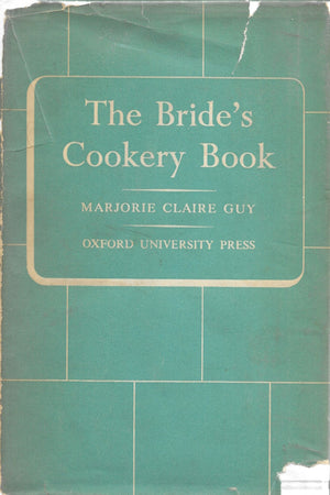 Book cover: The Bride's Cookery Book