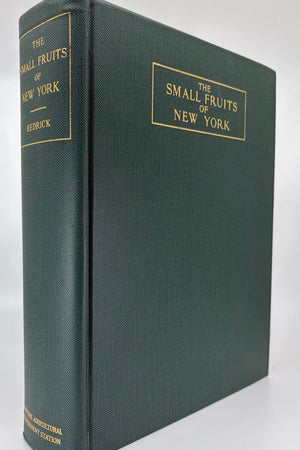 Book cover: The Small Fruits of New York