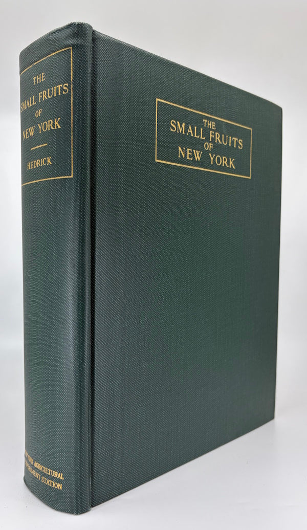 Book cover: The Small Fruits of New York