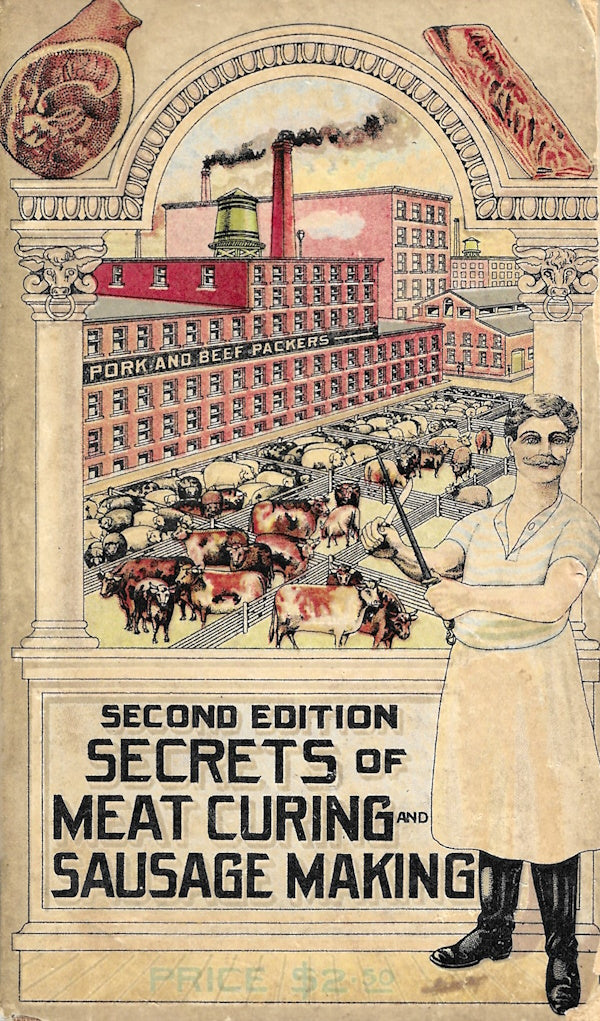 Book cover: Secrets of Meat Curing and Sausage Making (second edition)