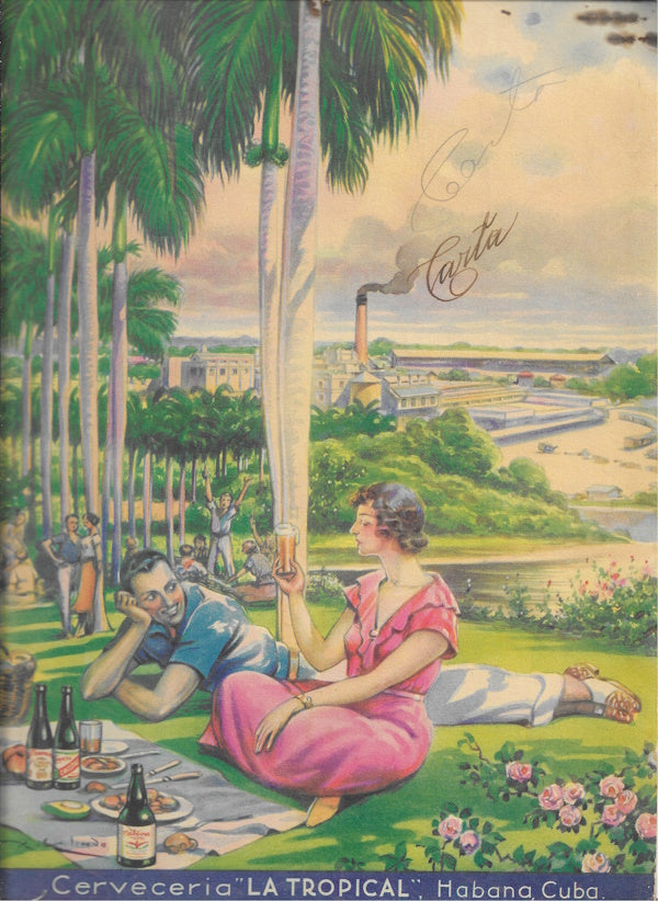 Menu cover: Hotel Packard