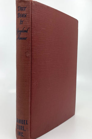 Book cover: Diet Does It
