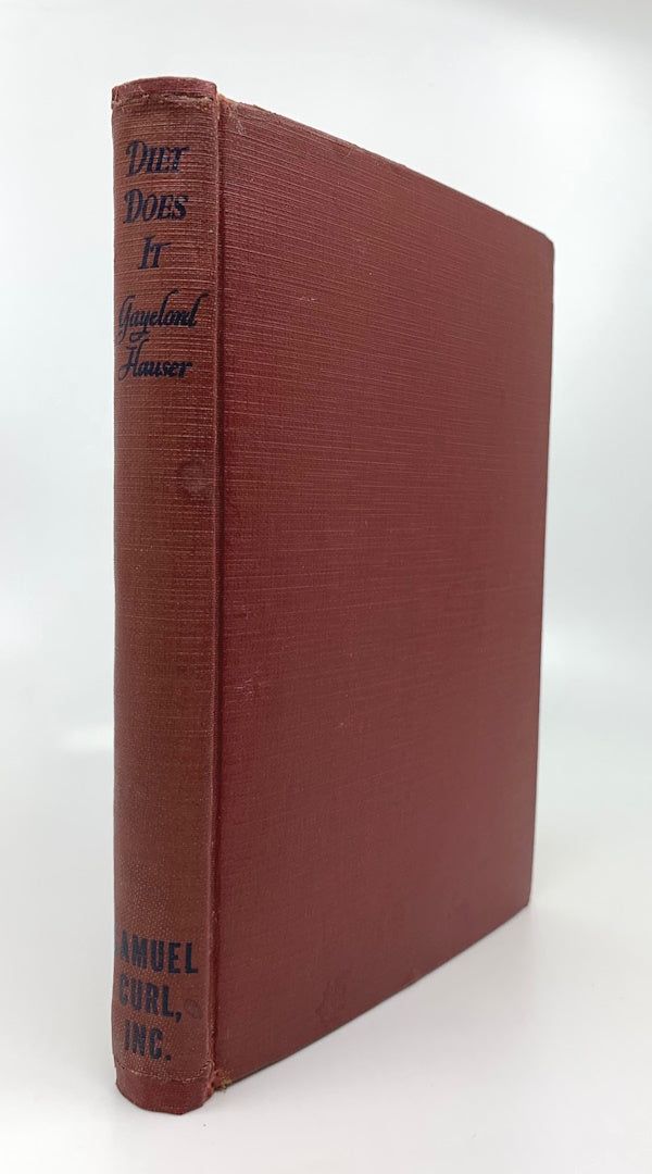 Book cover: Diet Does It
