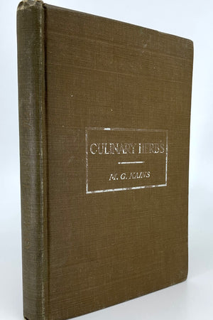 Book cover: Culinary Herbs