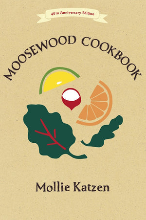 Book cover: Moosewood Cookbook