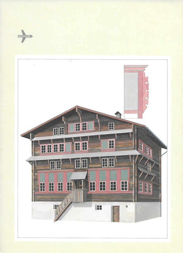 Menu cover; Glarus Farmhouse