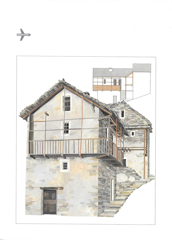 Menu cover: Ticino Farmhouse