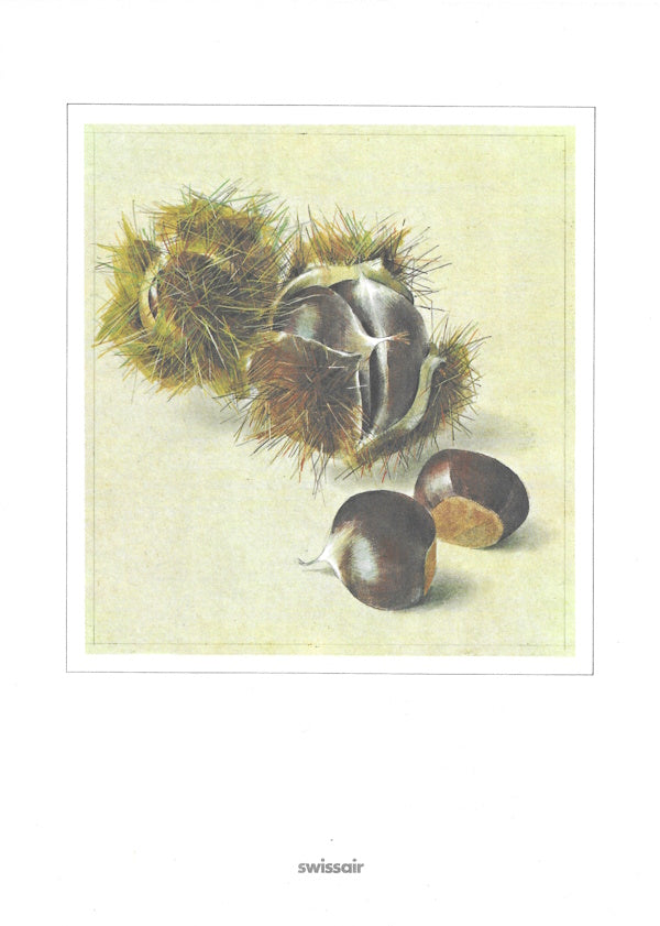 Menu cover: Chestnuts