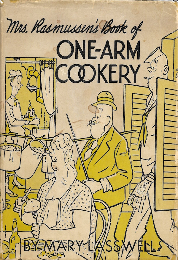 Book cover: Mrs. Rasmussen's Book of One-Arm Cookery