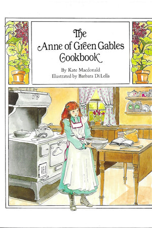 Book cover: The Anne of Green Gables Cookbook