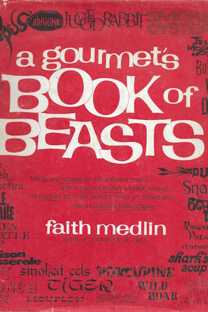 Book cover: A Gourmet's Book of Beasts