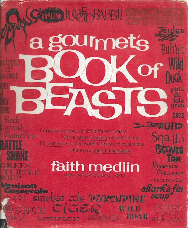 Book cover: A Gourmet's Book of Beasts