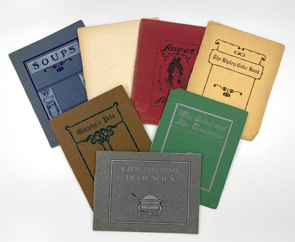 Book covers: Seven Mrs. Dewitt Owen titles
